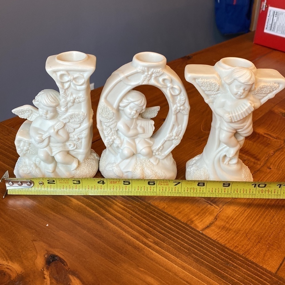 JOY Angels Candle Holders EUC - Picture 16 of 16